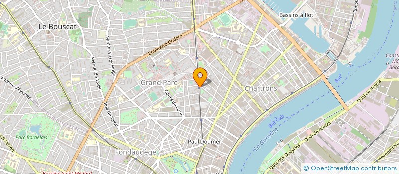 localisation de l'entreprise MADAME ALICIA DURAND à BORDEAUX