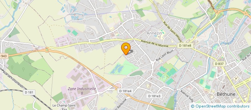 localisation de l'entreprise MADAME ALICIA DURLENT  ANNEZIN