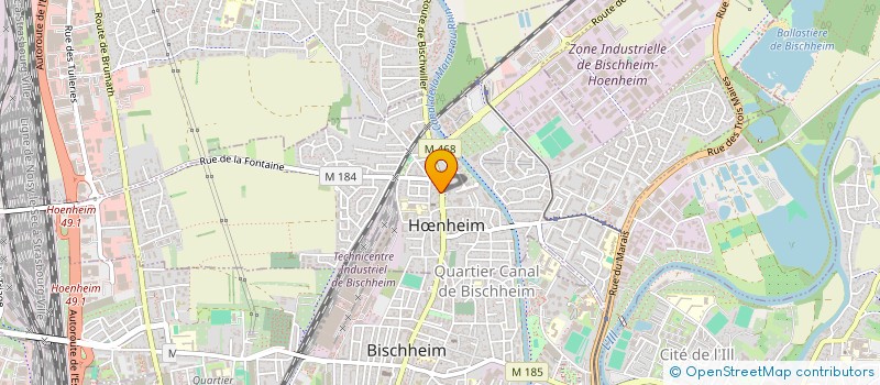 localisation de l'entreprise MADAME ALICIA DUTT  HNHEIM