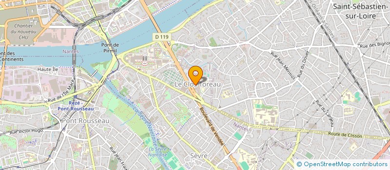 localisation de l'entreprise MADAME ALICIA FALL à NANTES