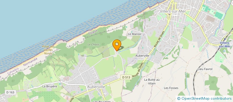 localisation de l'entreprise MADAME ALICIA  FARA MERZOUKI  VILLERS-SUR-MER