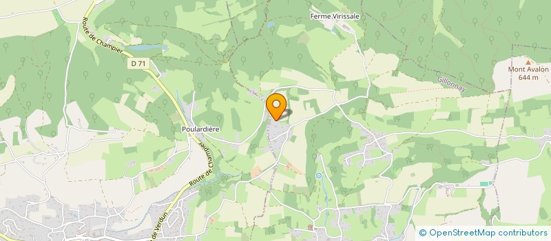 localisation de l'entreprise MADAME ALICIA FAURE  GILLONNAY