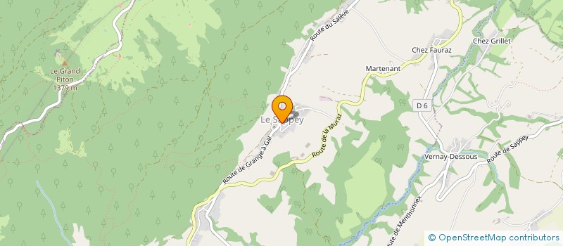 localisation de l'entreprise MADAME ALICIA FERRIEU  LE SAPPEY