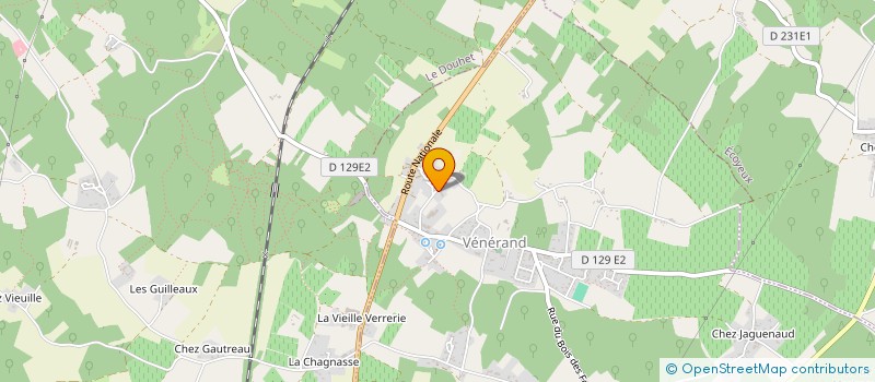 localisation de l'entreprise MADAME ALICIA FOUGEROUX  VENERAND