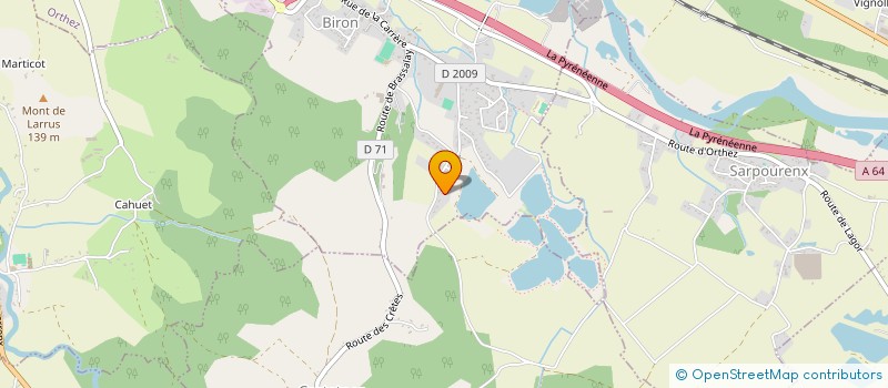 localisation de l'entreprise MADAME ALICIA FRADE  BIRON