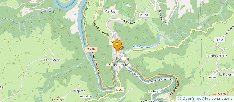 localisation de l'entreprise MADAME ALICIA FRANZA  ESTAING