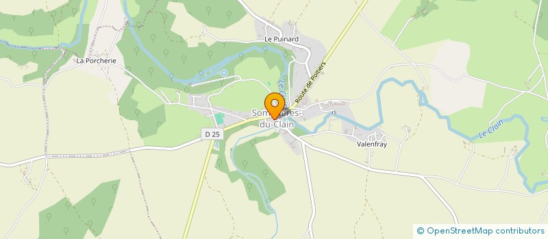 localisation de l'entreprise MADAME ALICIA FUMERON  SOMMIERES-DU-CLAIN