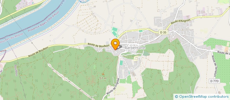 localisation de l'entreprise MADAME ALICIA GHEDJATI à BARBENTANE