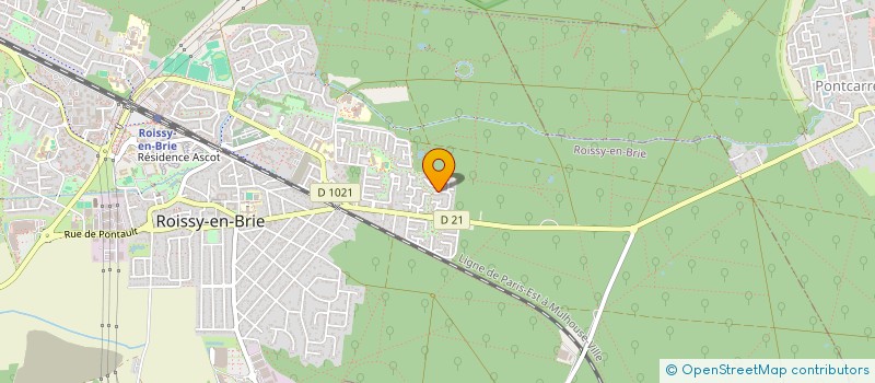 localisation de l'entreprise MADAME ALICIA GHIRINGHELLI  ROISSY-EN-BRIE