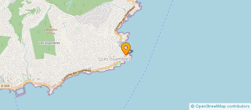 localisation de l'entreprise MADAME ALICIA GIORDANO  ROQUEBRUNE-SUR-ARGENS