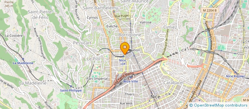 localisation de l'entreprise MADAME ALICIA GOMEZ à NICE