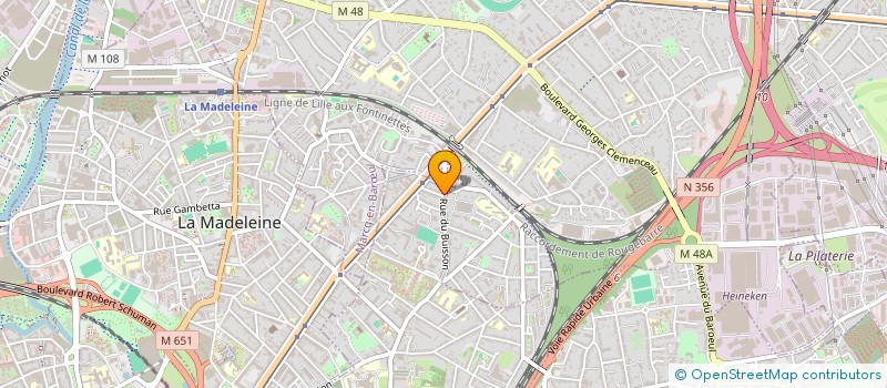 localisation de l'entreprise MADAME ALICIA GRANGE à LILLE