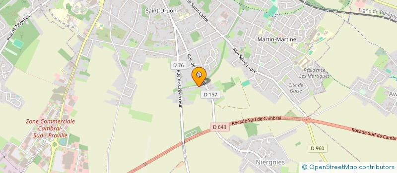 localisation de l'entreprise MADAME ALICIA GRATTEPANCHE à SERANVILLERS-FORENVILLE
