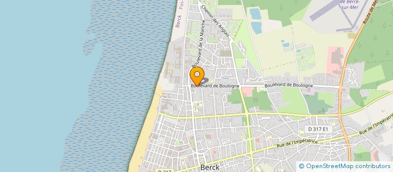 localisation de l'entreprise MADAME ALICIA GRIGORIEFF à BERCK