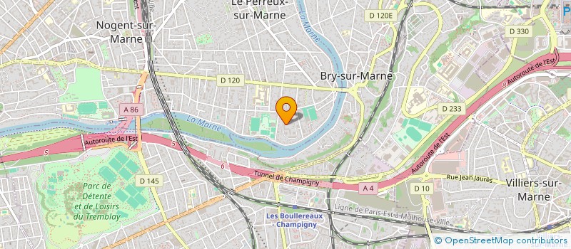 localisation de l'entreprise MADAME ALICIA GUILLIN à LE PERREUX-SUR-MARNE