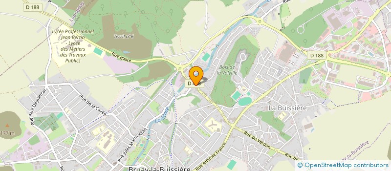 localisation de l'entreprise MADAME ALICIA HALIPRE  BRUAY-LA-BUISSIERE