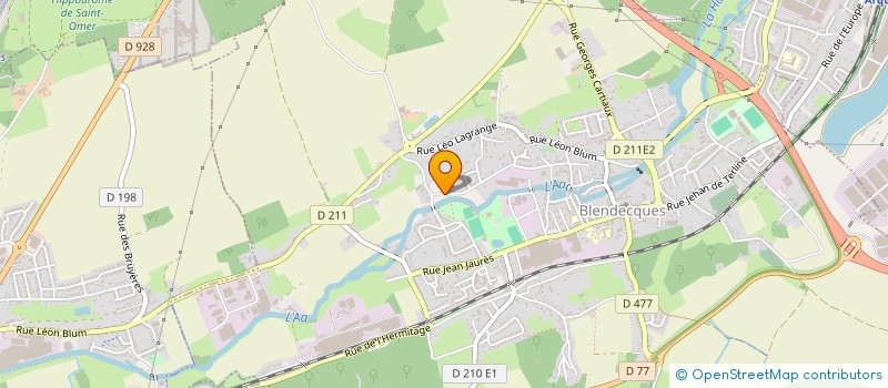 localisation de l'entreprise MADAME ALICIA HAVET  BLENDECQUES