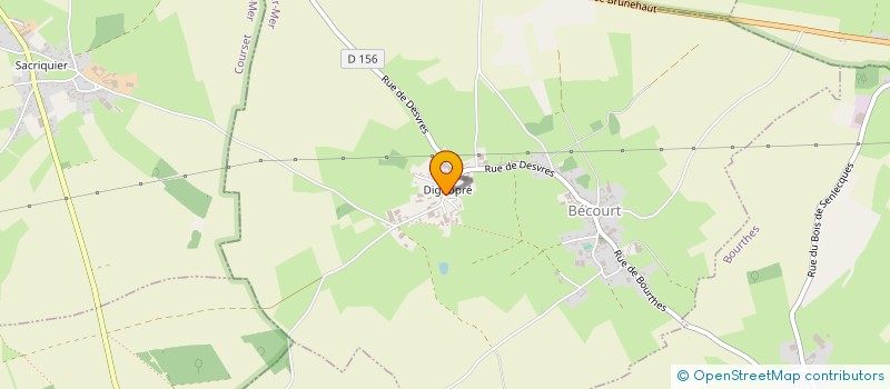 localisation de l'entreprise MADAME ALICIA HONVAULT  BOULOGNE-SUR-MER