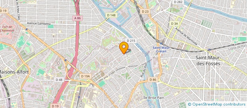 localisation de l'entreprise MADAME ALICIA HUMPHREYS  CRETEIL