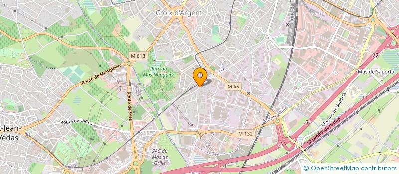 localisation de l'entreprise MADAME ALICIA JOANNY à MONTPELLIER