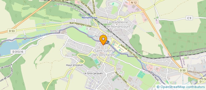 localisation de l'entreprise MADAME ALICIA LAMBERT  SAINT-LUBIN-DES-JONCHERETS