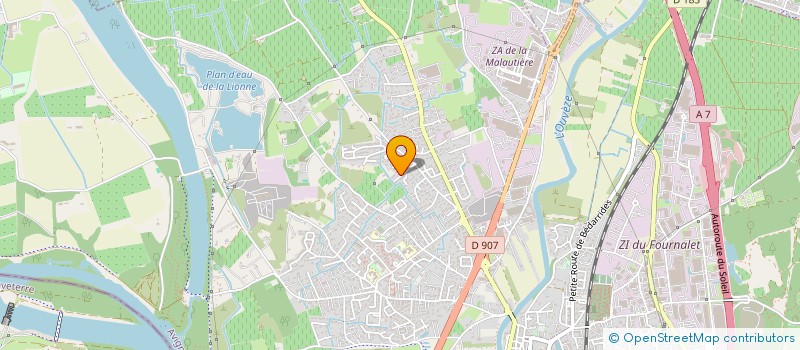 localisation de l'entreprise MADAME ALICIA LANAIA  SORGUES