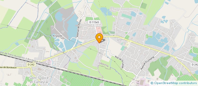 localisation de l'entreprise MADAME ALICIA LAPENA  IZON