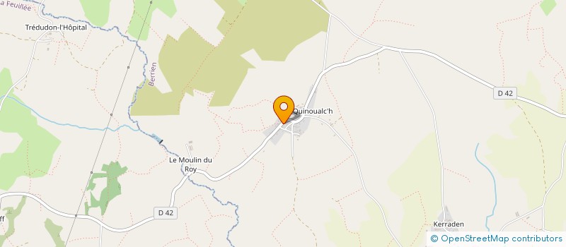 localisation de l'entreprise MADAME ALICIA LE FELL  BERRIEN