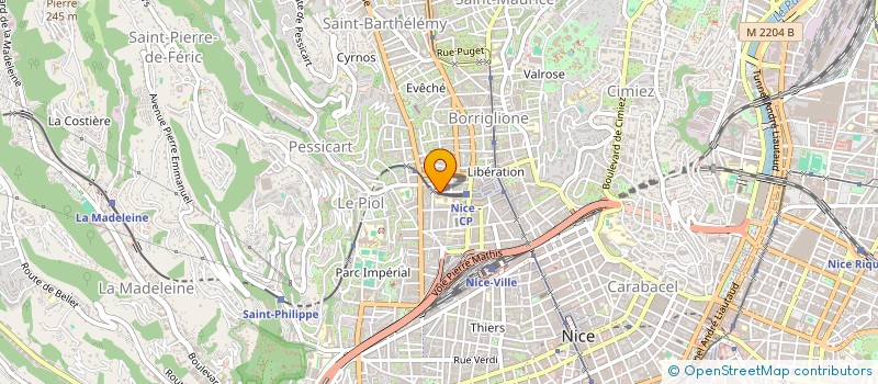 localisation de l'entreprise MADAME ALICIA LEBLOND  NICE