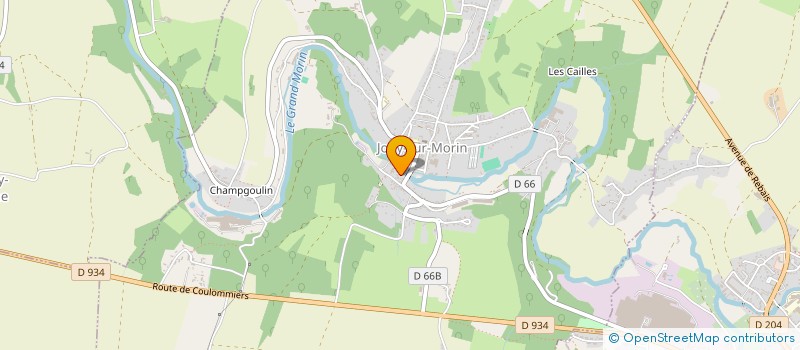 localisation de l'entreprise MADAME ALICIA LEO  JOUY-SUR-MORIN