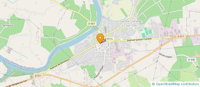 localisation de l'entreprise MADAME ALICIA LOPES DOS RAMOS à SAINTE-LIVRADE-SUR-LOT