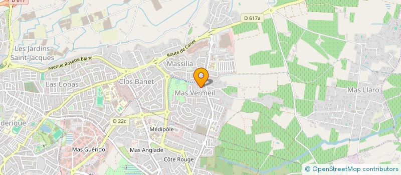 localisation de l'entreprise MADAME ALICIA MAGDALENO  PERPIGNAN