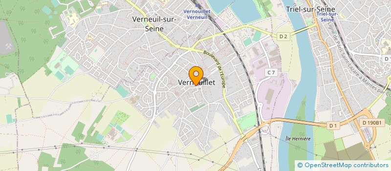 localisation de l'entreprise MADAME ALICIA MALEFANT à VERNOUILLET
