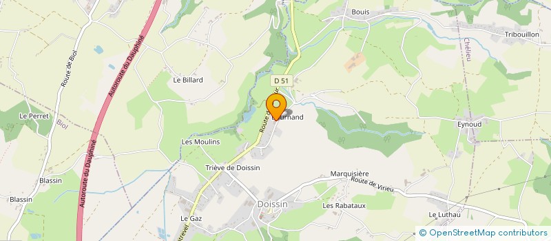 localisation de l'entreprise MADAME ALICIA MARCADEUX  DOISSIN