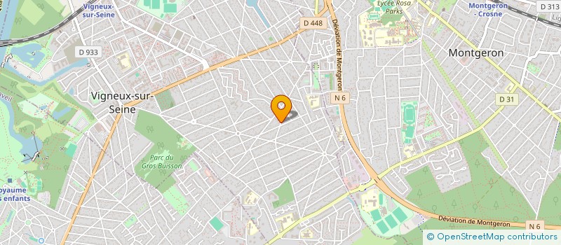 localisation de l'entreprise MADAME ALICIA MARTEAU à VIGNEUX-SUR-SEINE