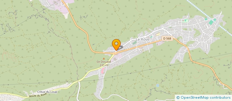 localisation de l'entreprise MADAME ALICIA MARTINEZ  LE ROVE