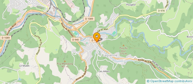 localisation de l'entreprise MADAME ALICIA MATIFAS  LAGUENNE-SUR-AVALOUZE