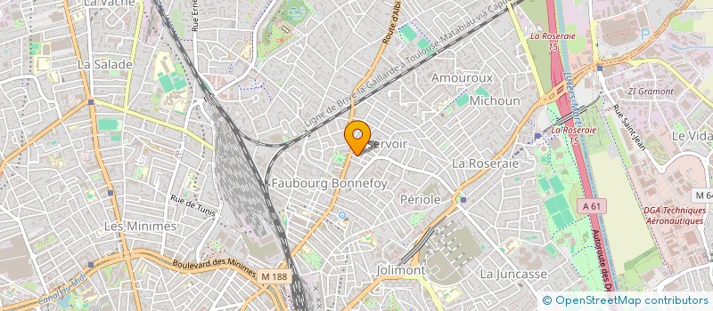 localisation de l'entreprise MADAME ALICIA MATISSON à TOULOUSE