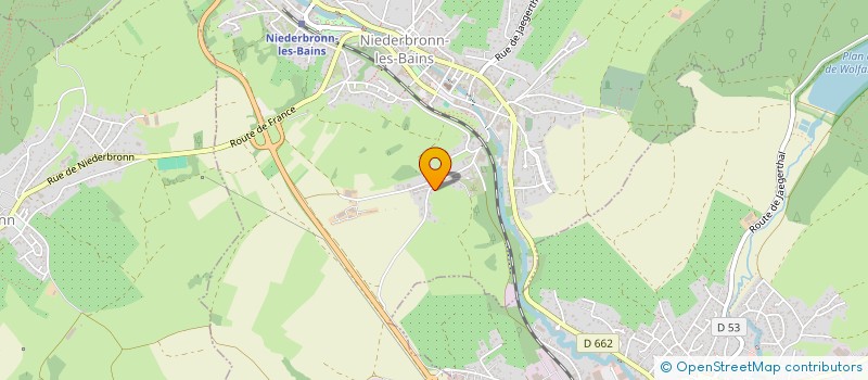 localisation de l'entreprise MADAME ALICIA MULIER  NIEDERBRONN-LES-BAINS