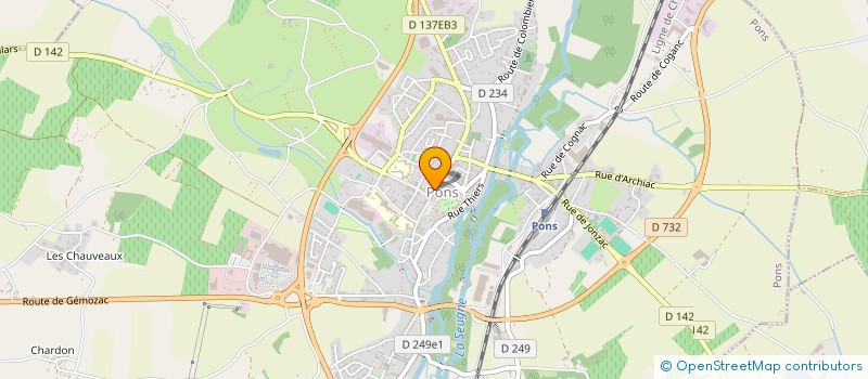 localisation de l'entreprise MADAME ALICIA NEVET  PONS