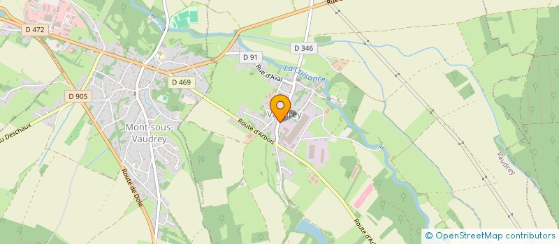 localisation de l'entreprise MADAME ALICIA NICOLAS  VAUDREY