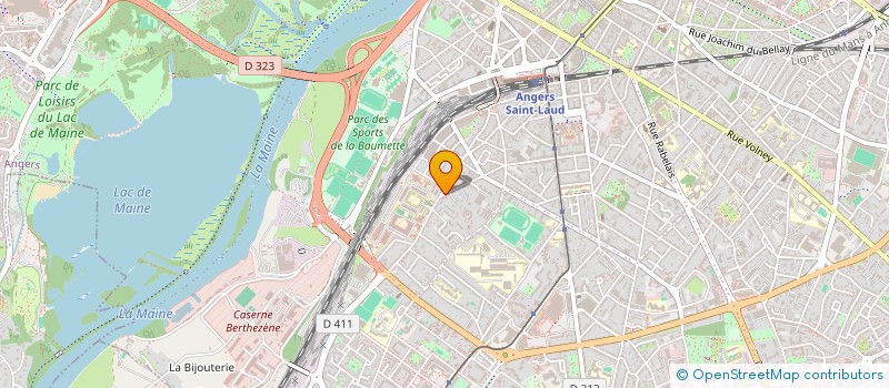 localisation de l'entreprise MADAME ALICIA OULD OUELHADJ à ANGERS