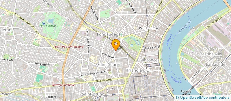 localisation de l'entreprise MADAME ALICIA PADER  BORDEAUX