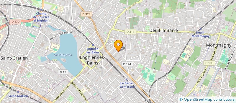 localisation de l'entreprise MADAME ALICIA PAURON  MONTMORENCY