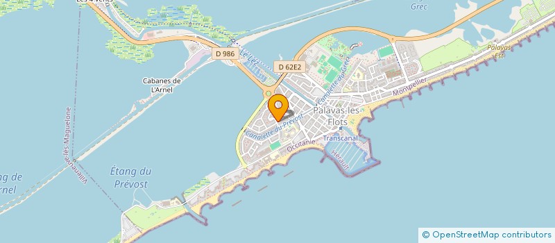 localisation de l'entreprise MADAME ALICIA PECQUEUX à PALAVAS-LES-FLOTS