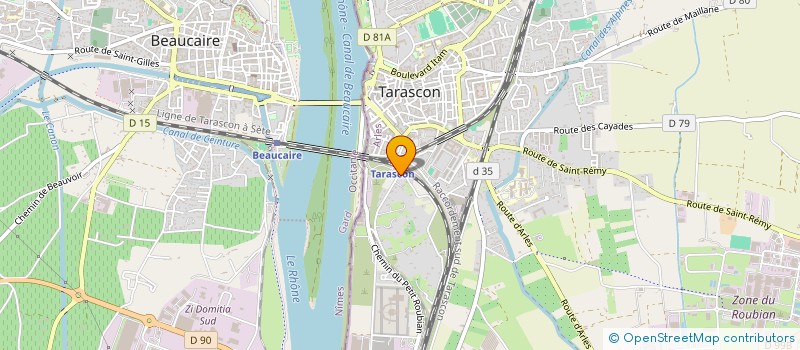 localisation de l'entreprise MADAME ALICIA PERAT  TARASCON