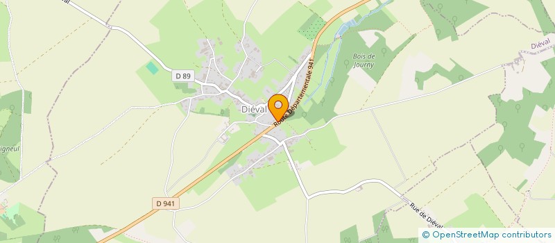 localisation de l'entreprise MADAME ALICIA PERLIN  DIEVAL