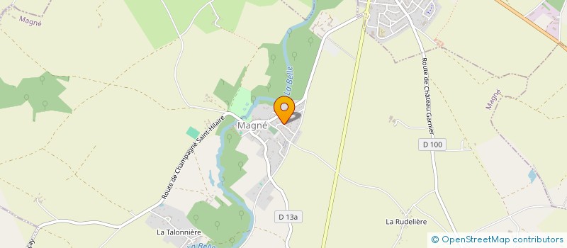 localisation de l'entreprise MADAME ALICIA PLISSON à MAGNE
