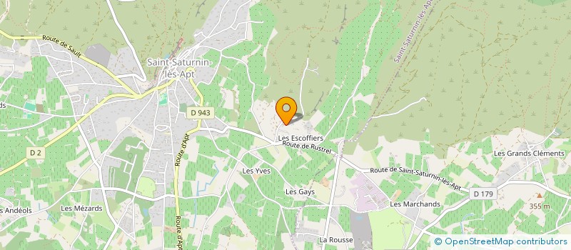 localisation de l'entreprise MADAME ALICIA QUAIN à SAINT-SATURNIN-LES-APT