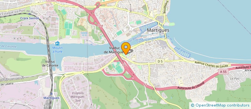 localisation de l'entreprise MADAME ALICIA QUINTELLA à MARTIGUES